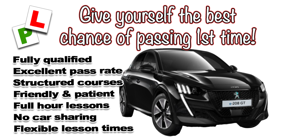 Pass faster, save time AND money by learning with a grade A instructor Wensleydale